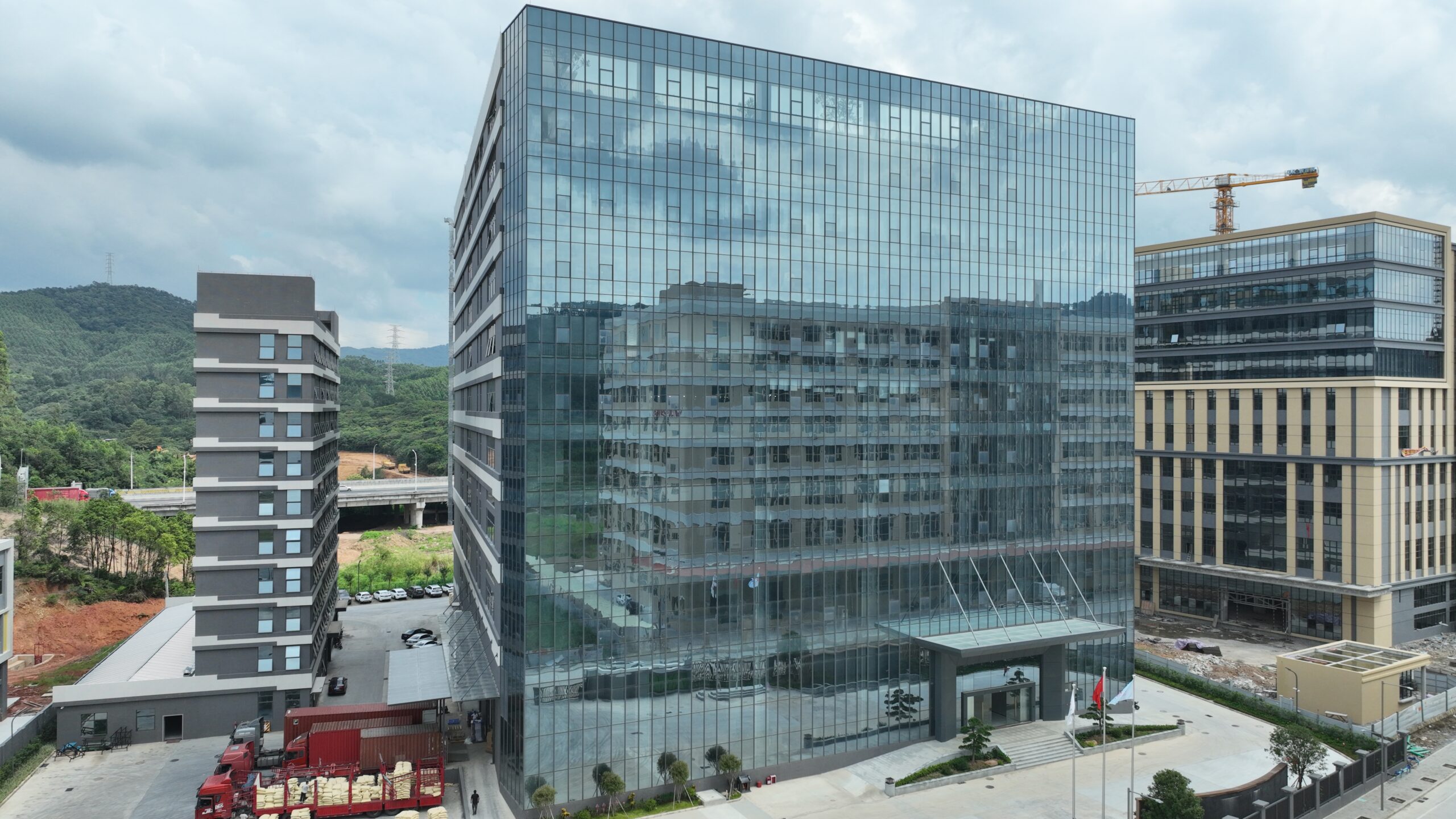 Company factory exterior in Guangzhou
